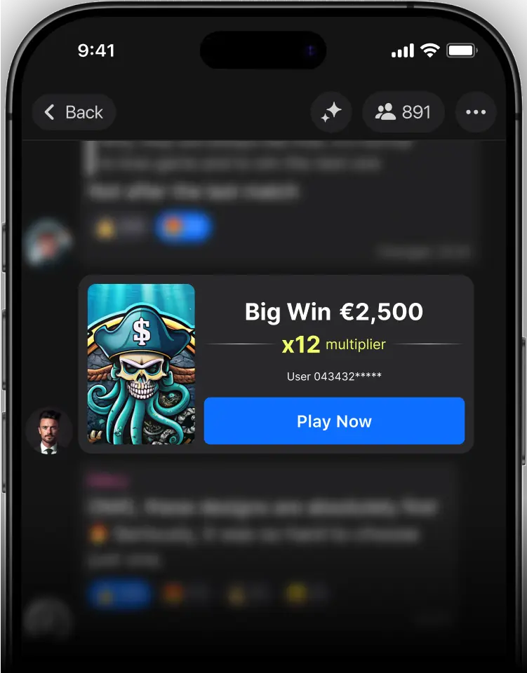 Win-share widget