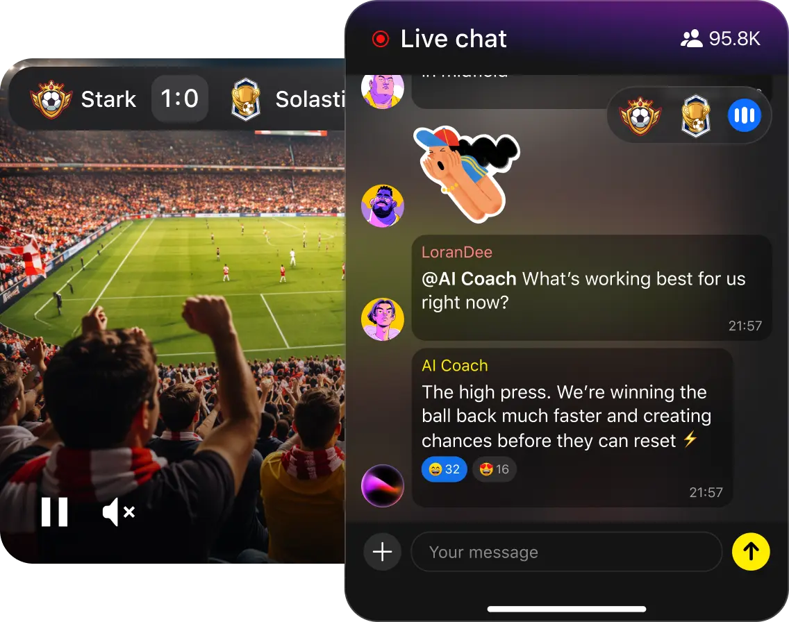 Public chat interaction