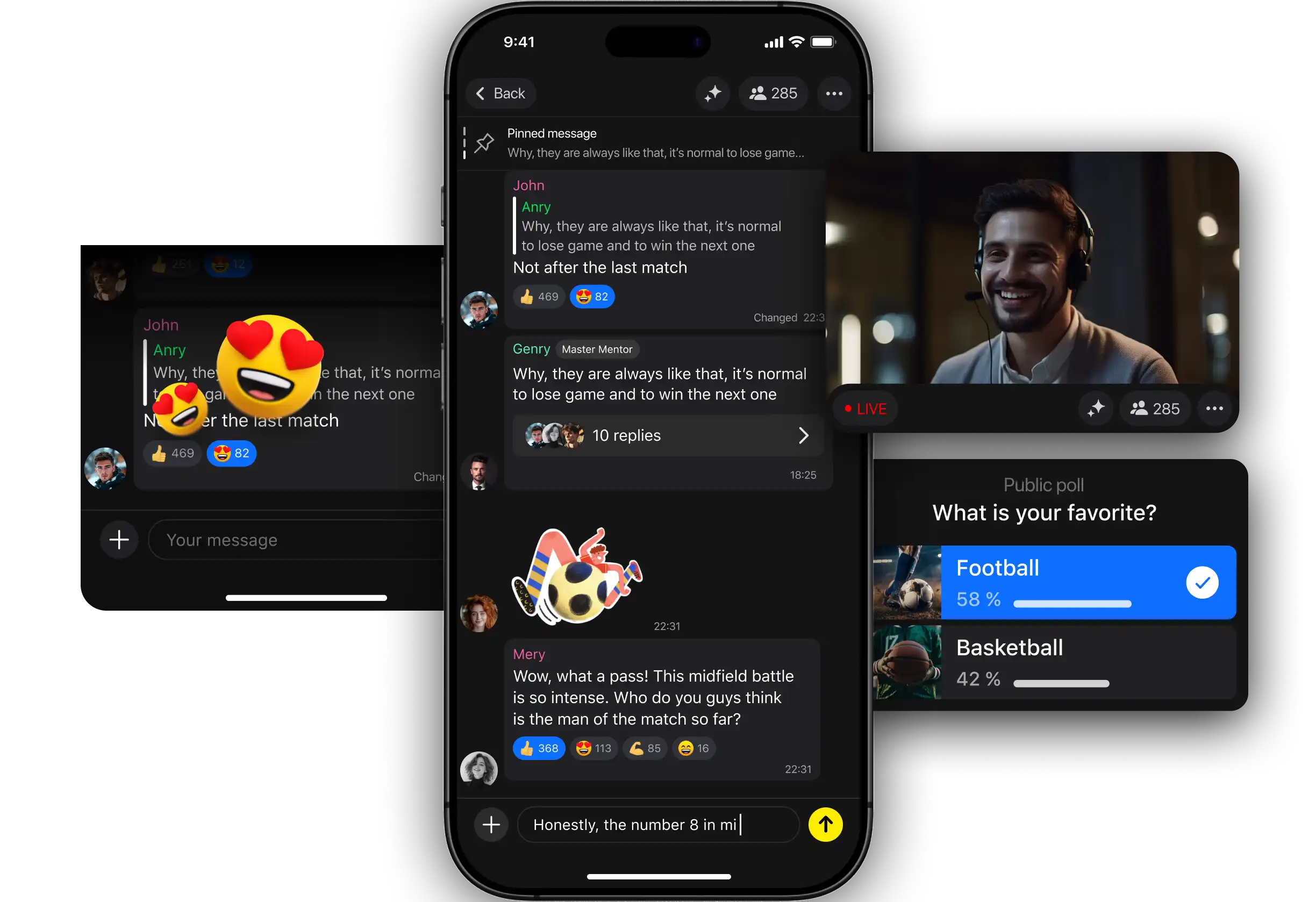Mejora tu plataforma con chats comunitarios