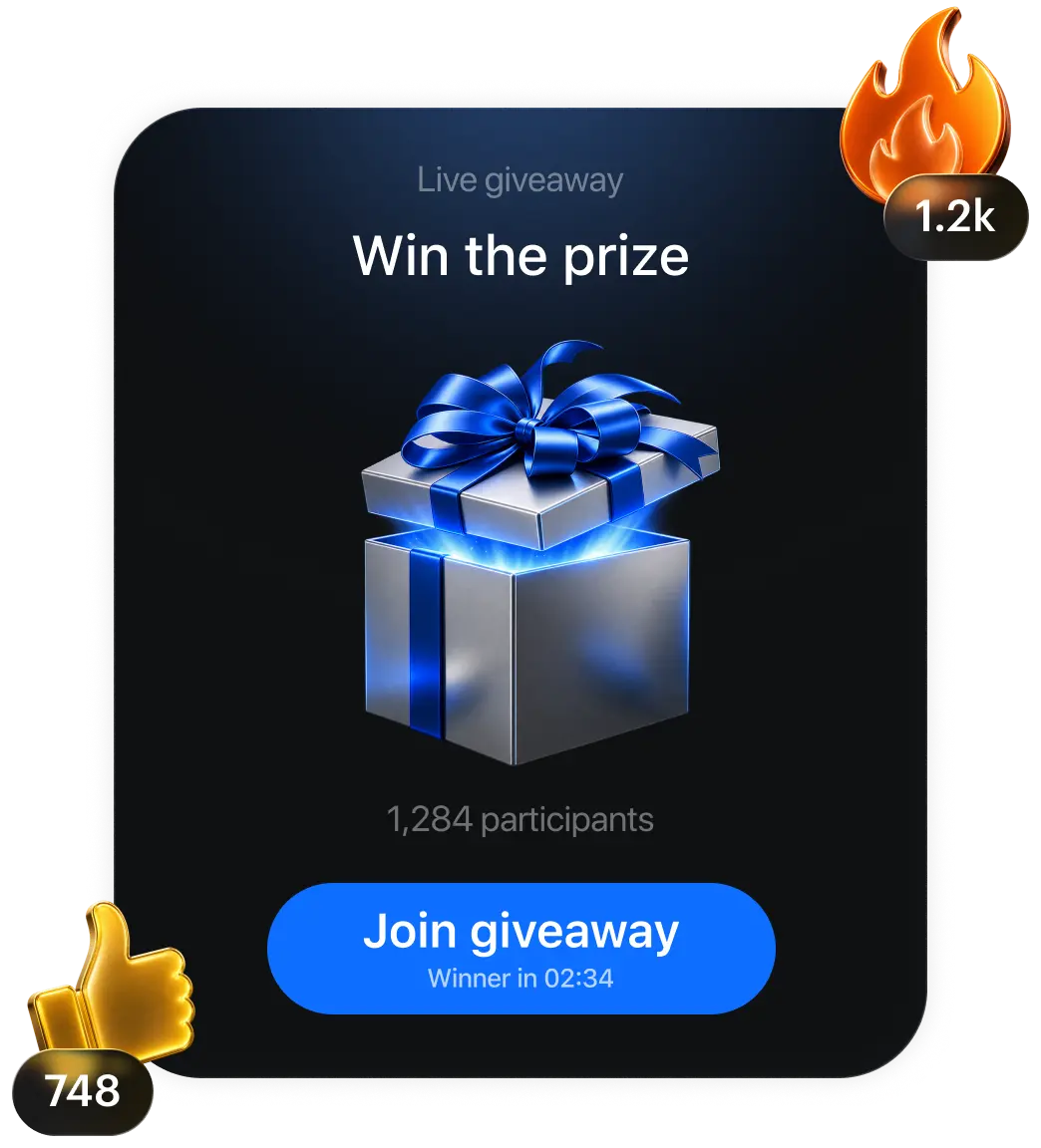 Entertain users